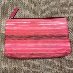 Azul pink patterned cosmetic case